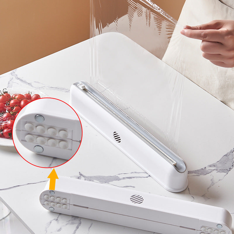 Folienschneider mit flexibler Befestigung