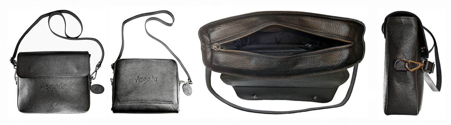 ASGADA Wohlfühltasche - Chic in Schwarz